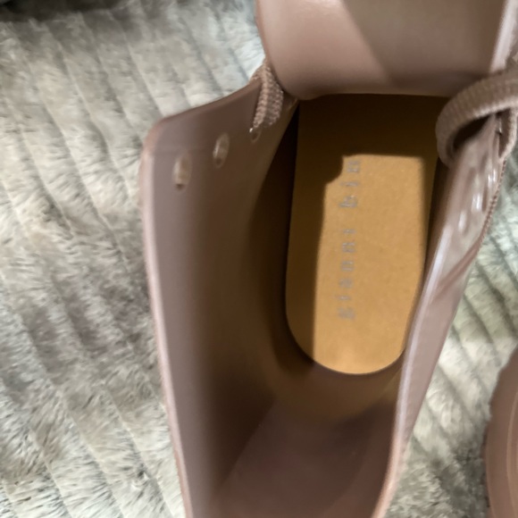 Gianni Bini New Without Tags Lace Up Rain Boot - Picture 5 of 6